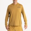 Adventer Funkční hoodie UV tričko Sand