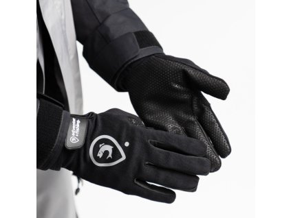 Adventer Rukavice pro chytání ve sladké vodě Black (Barva Black, Velikost M-L)