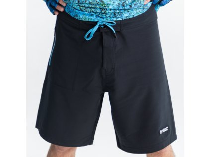 Adventer Rybářské kraťasy Simply Black (Barva Black, Velikost S)