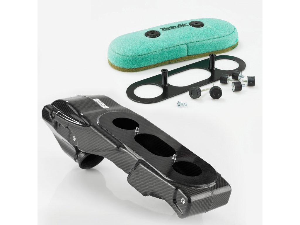 KTM 690 Husqvarna 701 carbon filter box with intake flange MK2 set 5 (2 (2)