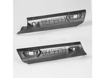 Yamaha Tenere700 T7 carbon right and left cover of front suspension support tube set BW3F315J0000 BW3F315H0000 1
