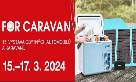 Veletrh For Caravan a For Boat 2024 Praha Letňany od 15.-17.3.