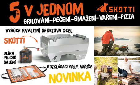 Nejmobilnější gril, vařič, pec světa
