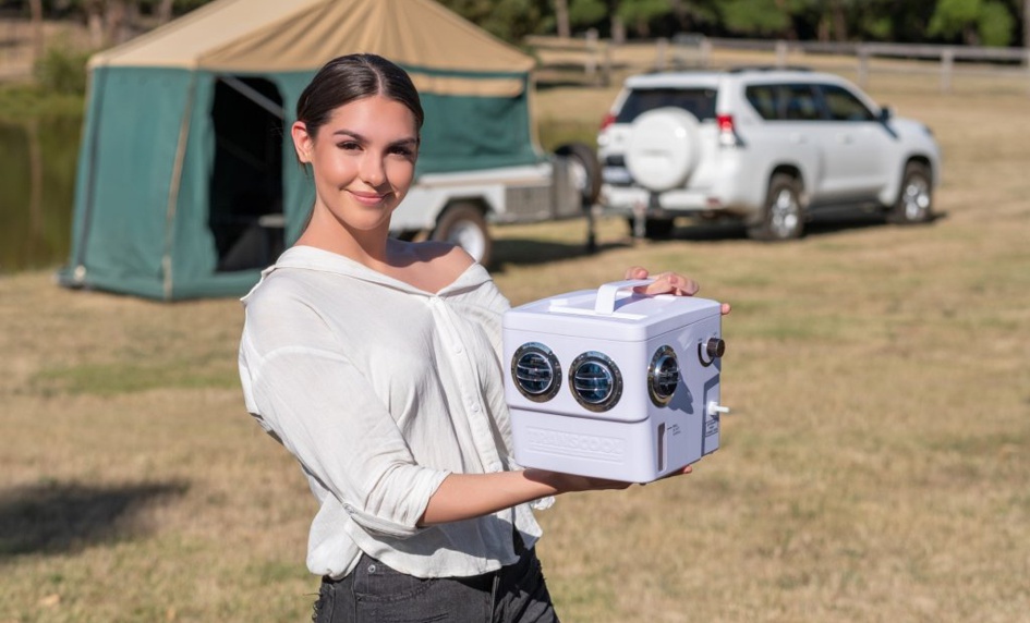 Cestovní odpařovací chladič Transcool na dvanáct voltů