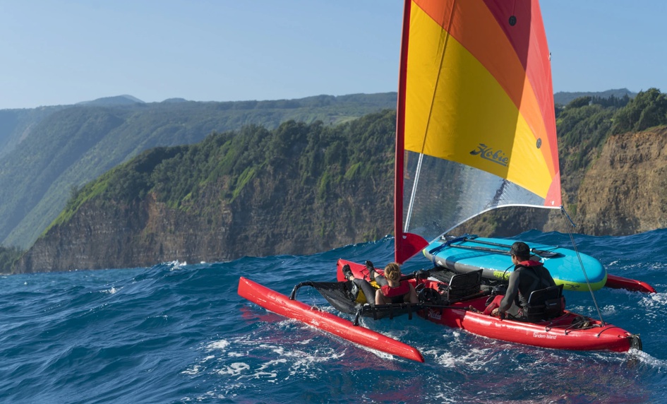 Hobie Trimaran Tandem a Single