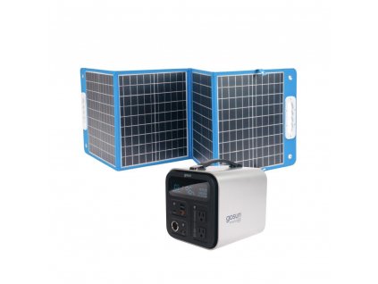 gosun SolarEnergy 1100 1100Wh Power Bank 100W Solar Panel render 2000x2000 (1)