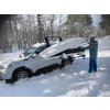 Střešní boxy na lyže Dropracks zvedací nosič na střechu