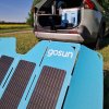 GoSun Shield® Foldable 60W Solar Car Shield | Solar Rechargeable Car Sunshade