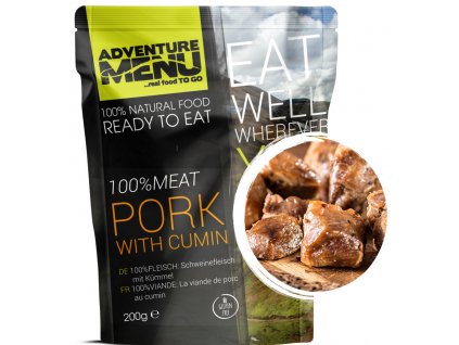 100% MEAT Pork with cumin