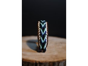 Obojek Paracord Candy Cane