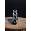 Obojek Paracord Candy Cane