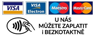 U nás můžete platit kartami