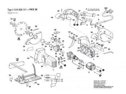 06032253.011 Bosch PKS 40