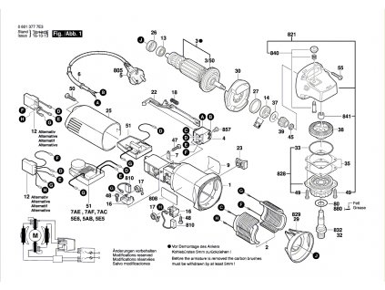 06013777.E31 Bosch GWS 850 CE