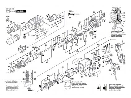 06112387.031 Bosch GBH 2 24 DFR