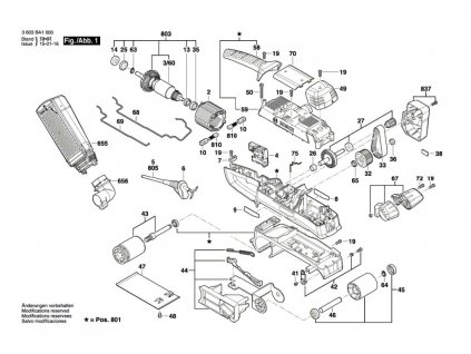 Bosch PBS 75AE remenice