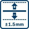 Bosch MT Icon Accuracy 1 5 mm