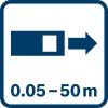 Bosch MT Icon GLM 50C Range 0.05 50 m