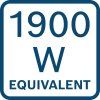 Bosch BI Icon RatedPowerInputEquivalent 1900W