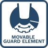 bosch icon movable guard element
