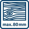 Bosch BI Icon Wood Sawing max80mm