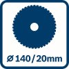 Bosch Bl Icon Sawblade 140 20mm