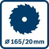 Bosch BI Icon Sawblade 165 20mm (5)