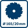 Bosch BI Icon Sawblade 165 20mm (5)