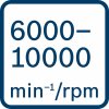 Bosch BI Icon Rate per minute 6000 10000min 1 rpm (9)