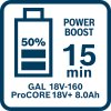 Bosch BI Icon GAL18V 160 ProCORE18V 8.0Ah 15min (8)