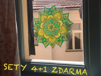 SETY malých relaxačních omalovánek Ø25cm