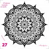 027 mandala kvet
