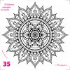 035 mandala kvet