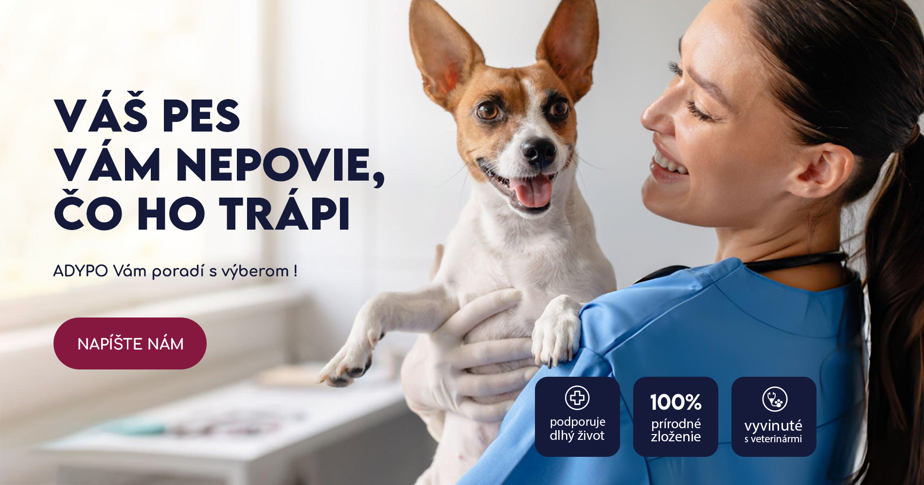 Vas pes vam nepovie co ho trapi desktop