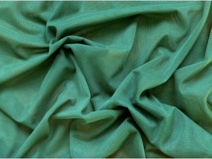 ELASTICKÝ TYL Avatar lahvově zelený 414