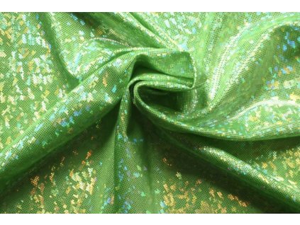 HOLOGRAM lámaný signálně zelený