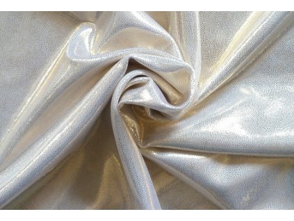 zlaty hologram na bílé