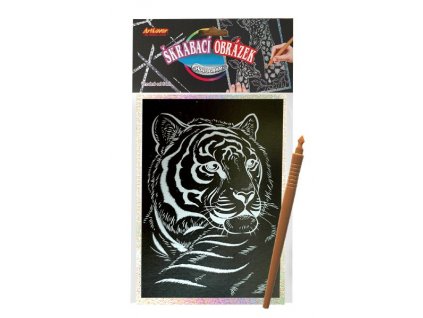 skrabaci obrazek hologram 14x25cm asst 8 druhu original