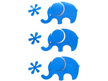 Nažehlovačky sada SLON - modrá