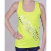 Tílko boxer žluté, šikmý nápis AEROBIC - VÝPRODEJ