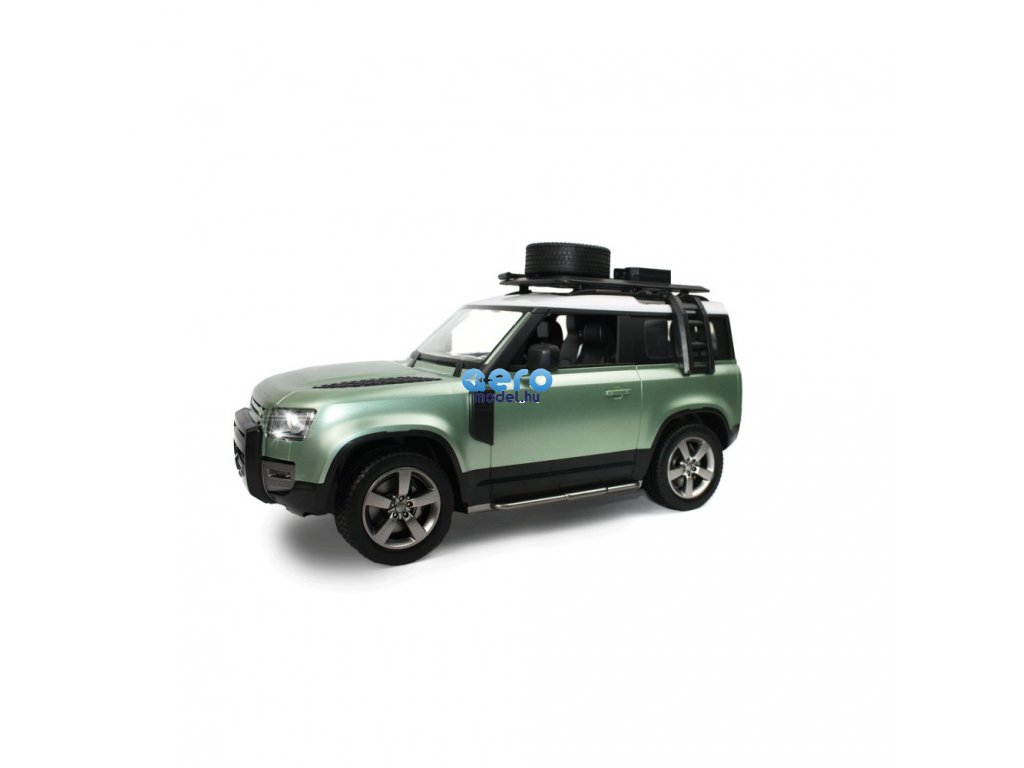 Land Rover Defender 90, 1:12, 4WD, 2,4 GHz, LED, 100% RTR, világos zöld metál