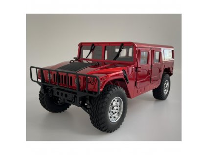 HUMMER H1 4WD, 1:10, 2,4 GHz, PROFIMODEL, RTR, piros