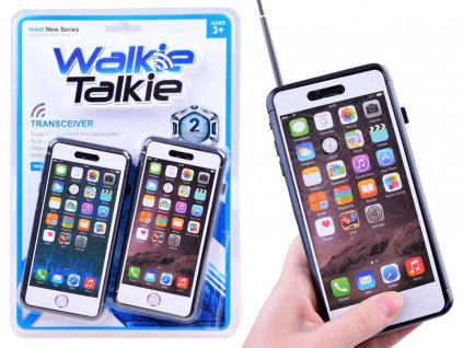 Walkie Talkie mikrofonnal ellátott rádiótelefon