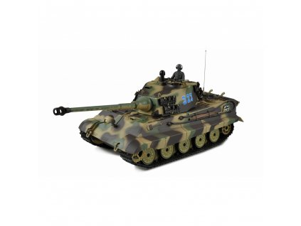 Amewi: Tank KING TIGER HENSCHEL TURRET, 1:16, 2,4 GHz, hang, füst, RTR