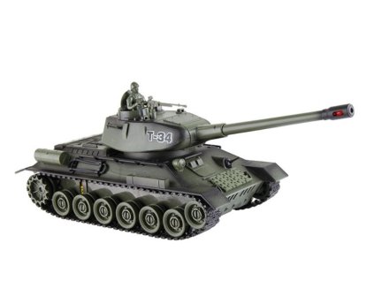 Zegan: RC Távirányítós Orosz T-34 Tank 1:28 2.4GHz RTR