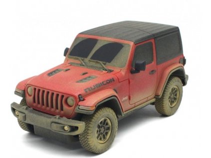 Rastar: JEEP Wrangler Rubicon 1:24 RTR (AA elemmel működő) - piros