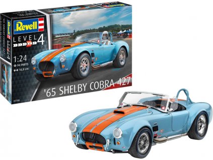 Revell: Műanyag modell Shelby Cobra 427 1965 (1:24)