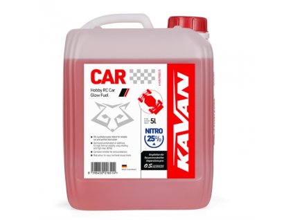 Üzemanyag RC autókhoz Kavan Car 25% nitro 5l