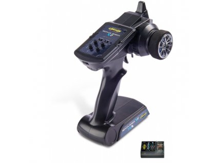 Carson: Modellsport FS Reflex X2 RC pisztoly 2 csatornás vezérlő 2,4 GHz 4 csatornás vevővel 2,4 GHz