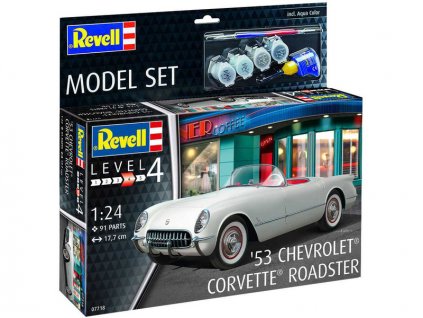 Revell: Modellkészlet autó 67718 - '53 Chevrolet® Corvette® Roadster (1:24)